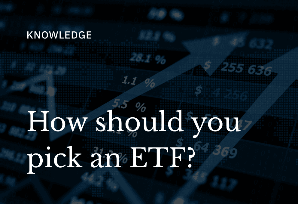 How Should You Pick Your ETF?