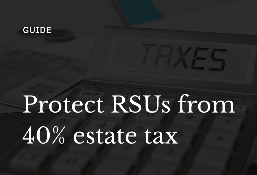 protect rsu from estate tax
