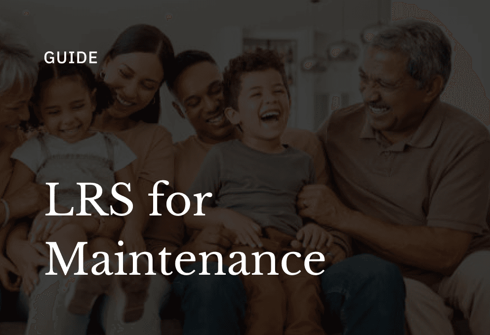 lrs for maintenance