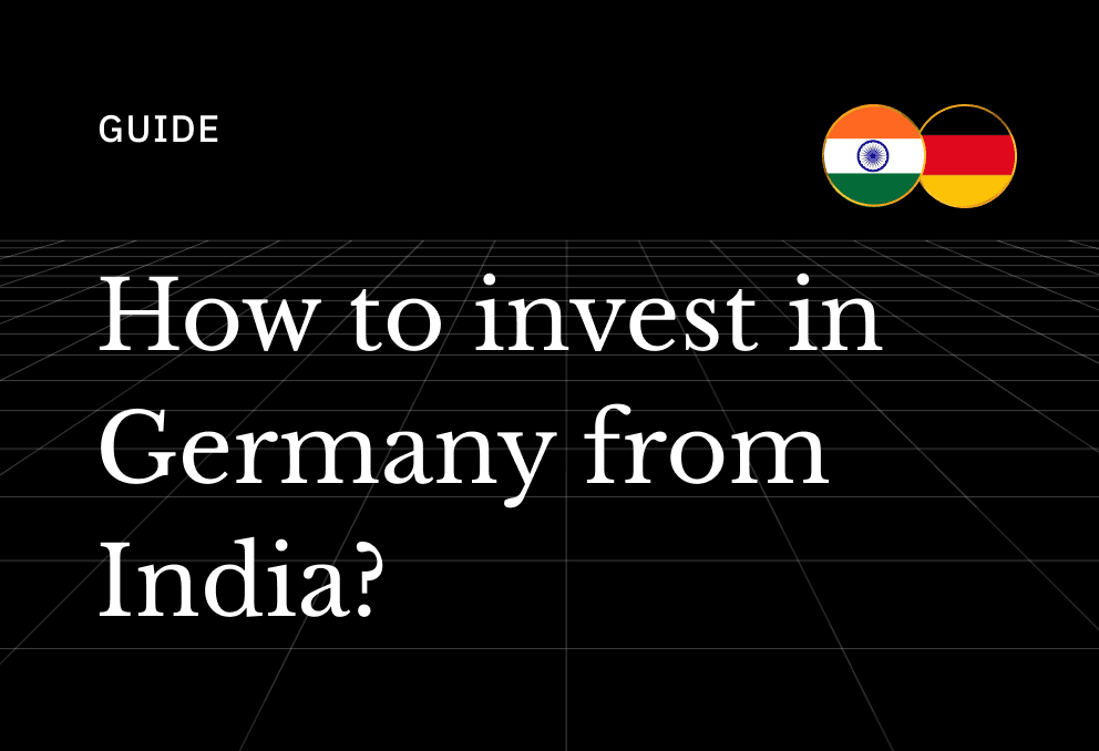 How to Invest in German Stocks from India