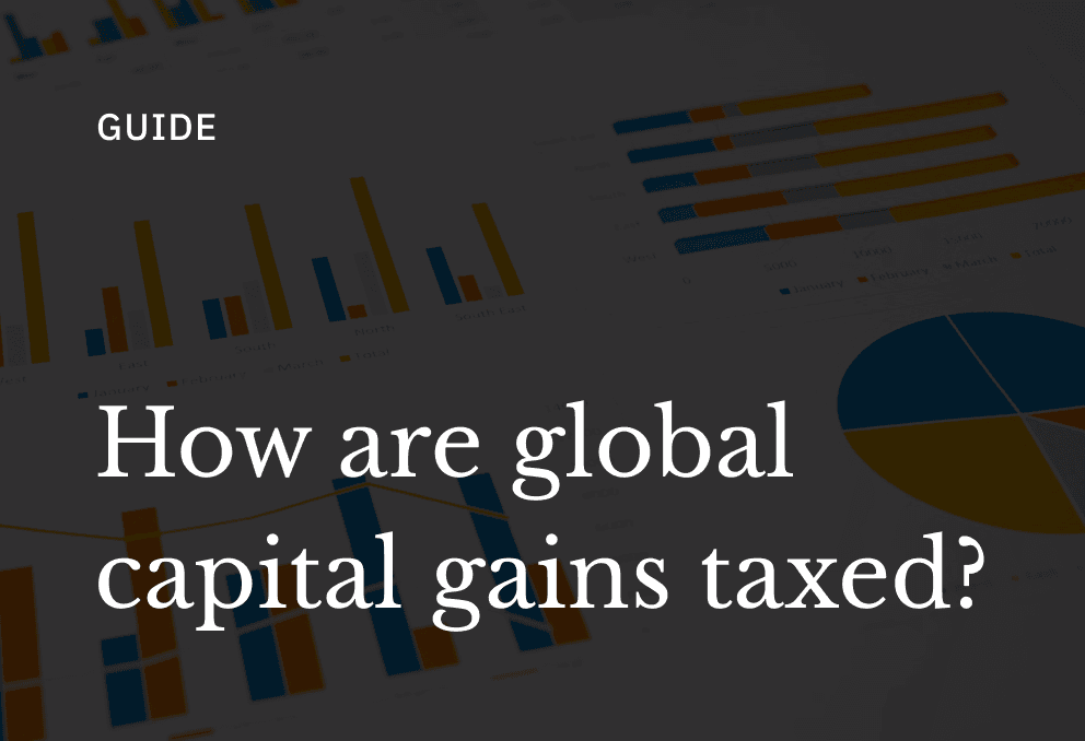 How are global capital gains taxed?