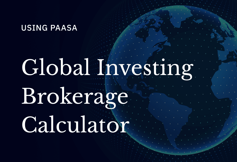 Compare and Calculate Brokerage for Global Stocks and ETFs