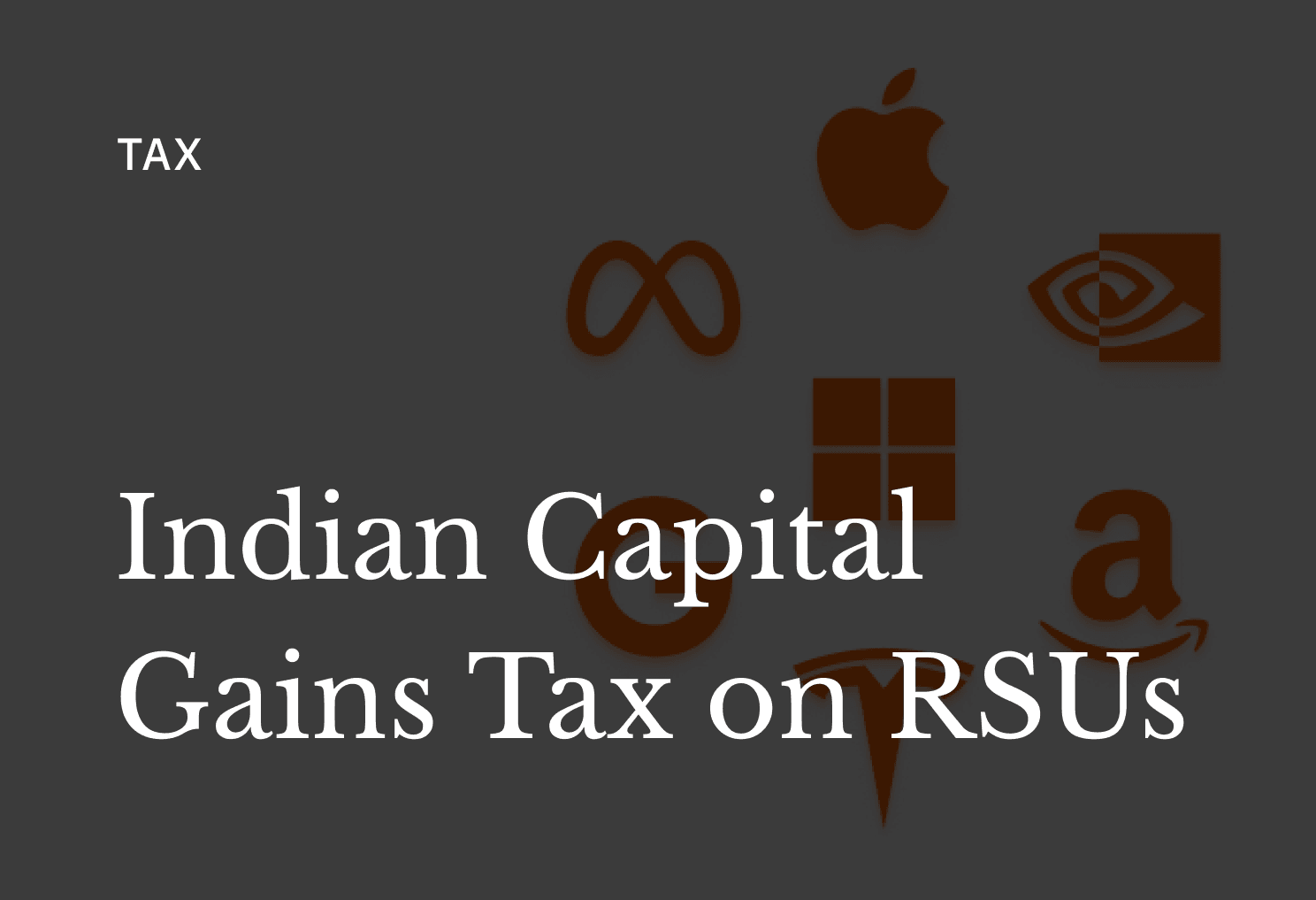 Capital Gains Tax on RSU Shares