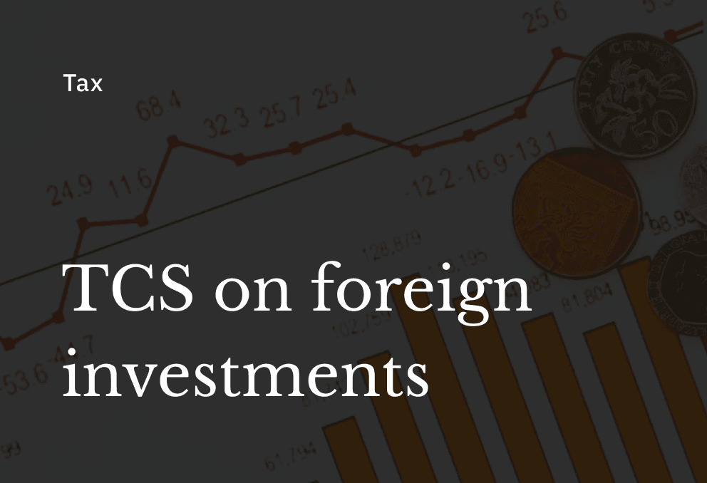 TCS on foreign investments